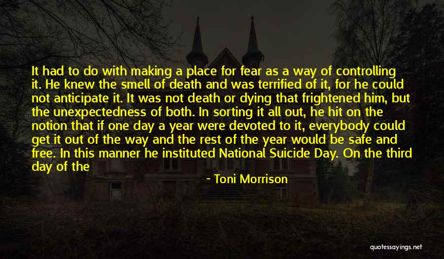 Terrified Of Death Quotes By Toni Morrison Terrified Of Death Quotes By Toni Morrison