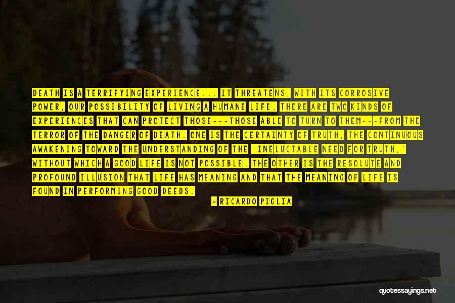 Terrifying Experience Quotes By Ricardo Piglia Terrifying Experience Quotes By Ricardo Piglia