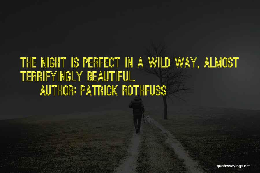 Terrifyingly Beautiful Quotes By Patrick Rothfuss