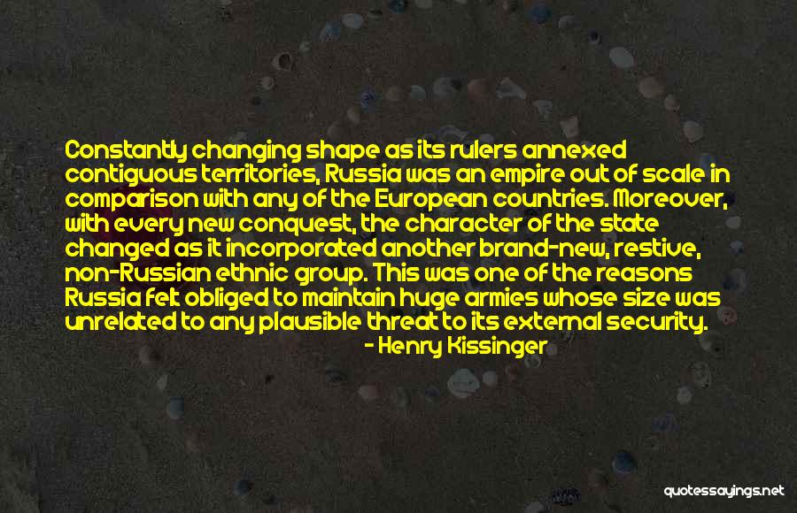 Territories Quotes By Henry Kissinger Territories Quotes By Henry Kissinger