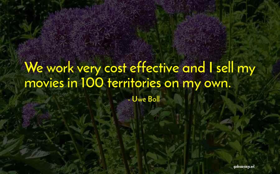Territories Quotes By Uwe Boll