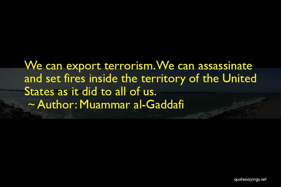 Terrorism And Peace Quotes By Muammar Al-Gaddafi