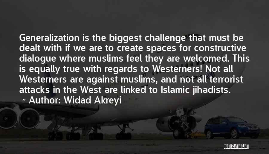 Terrorism And Peace Quotes By Widad Akreyi