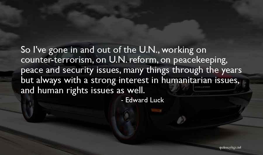 Terrorism And Security Quotes By Edward Luck Terrorism And Security Quotes By Edward Luck