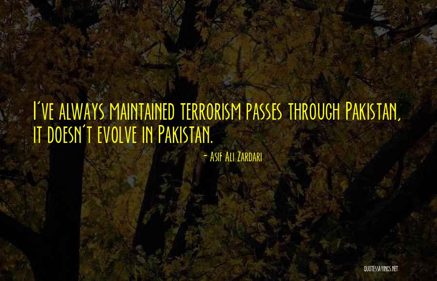 Terrorism In Pakistan Quotes By Asif Ali Zardari Terrorism In Pakistan Quotes By Asif Ali Zardari