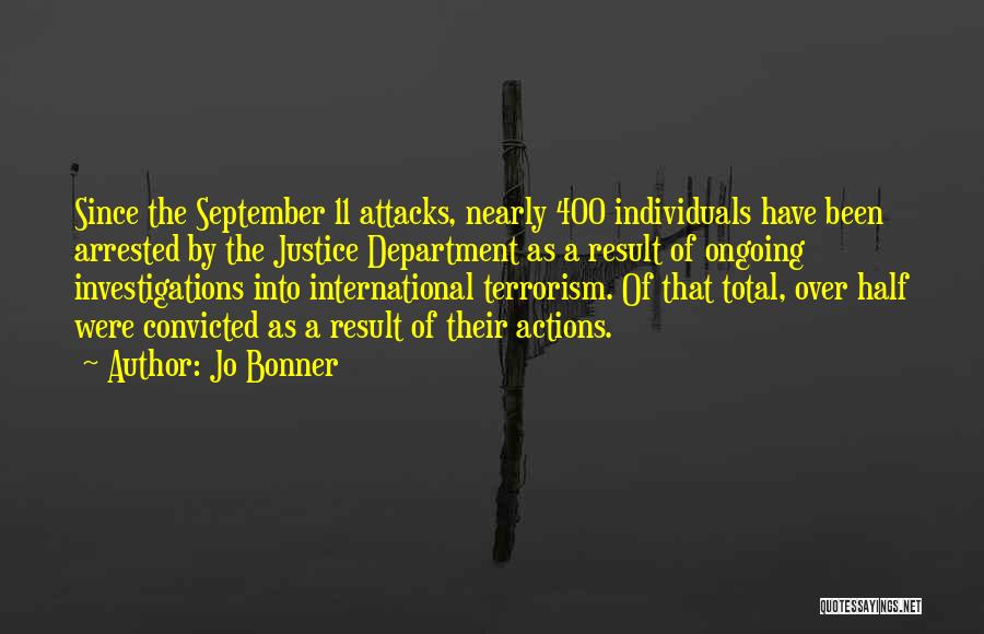 Terrorism Quotes By Jo Bonner