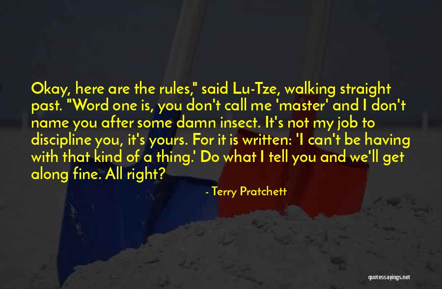 Terry Pratchett Lu Tze Quotes By Terry Pratchett