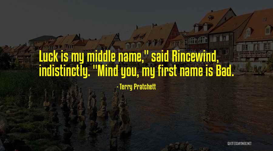 Terry Pratchett Rincewind Quotes By Terry Pratchett