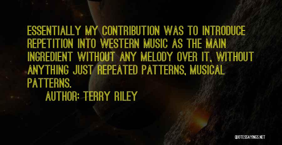 Terry Riley Quotes 1071283