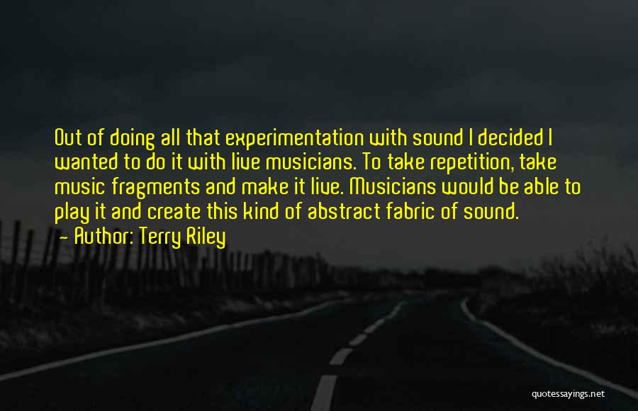Terry Riley Quotes 1174895