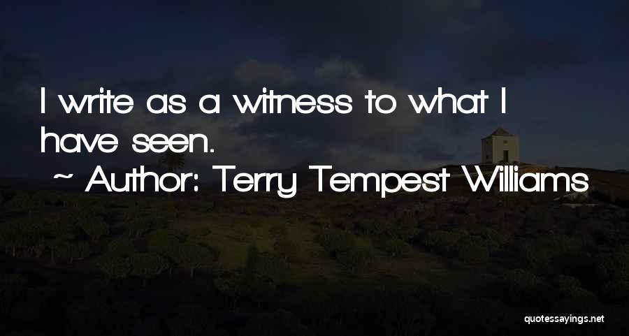 Terry Tempest Williams Quotes 1020904