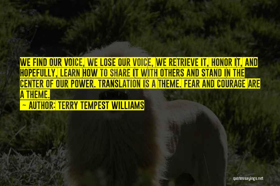 Terry Tempest Williams Quotes 545557