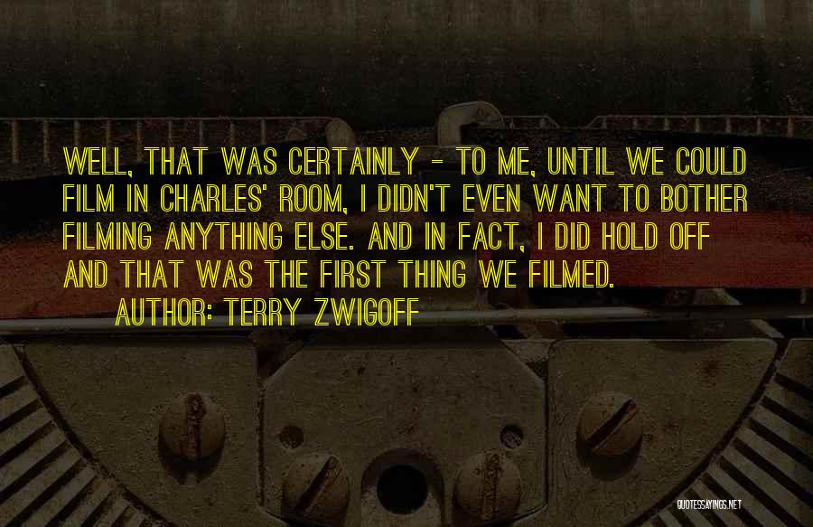 Terry Zwigoff Quotes 166359