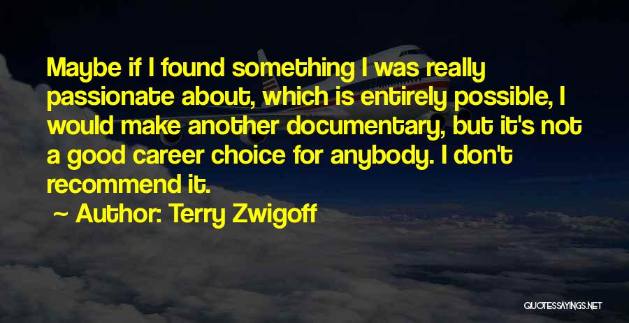 Terry Zwigoff Quotes 502385