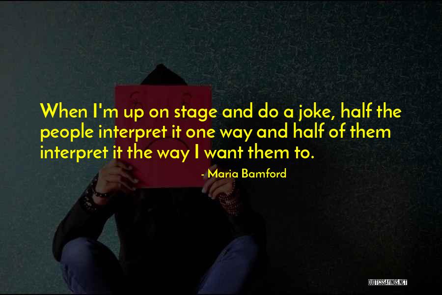 Tersembunyi In English Quotes By Maria Bamford Tersembunyi In English Quotes By Maria Bamford