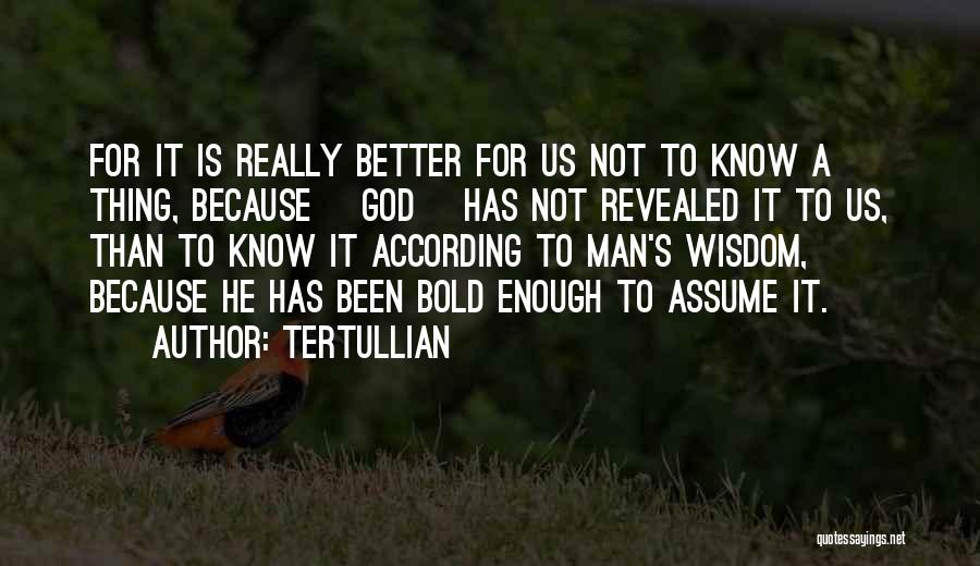 Tertullian Quotes 1807017
