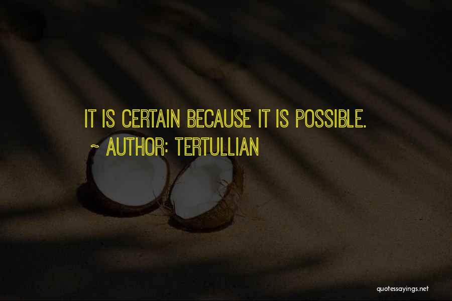 Tertullian Quotes 208708