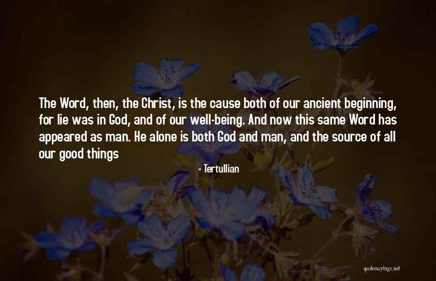 Tertullian Quotes 735647