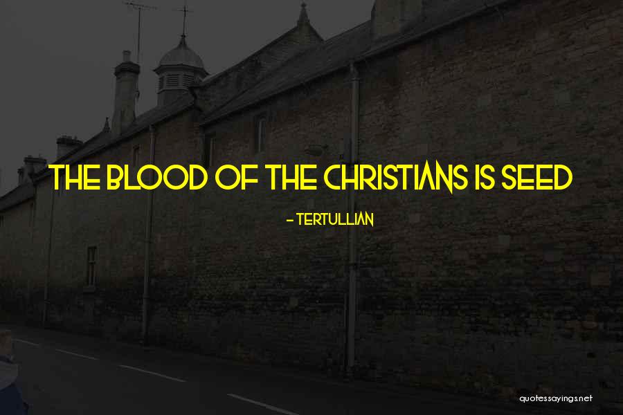 Tertullian Quotes 78042