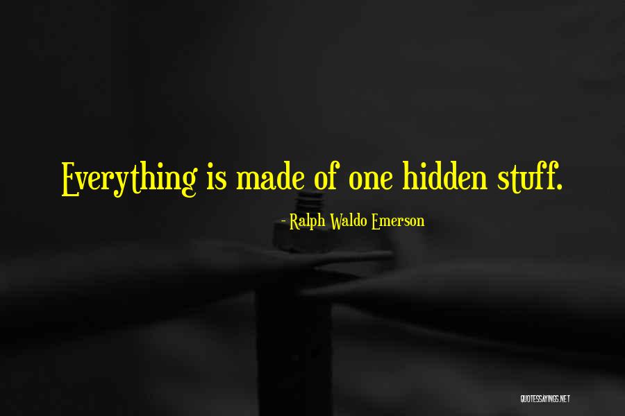 Terugkomen Of Terug Quotes By Ralph Waldo Emerson