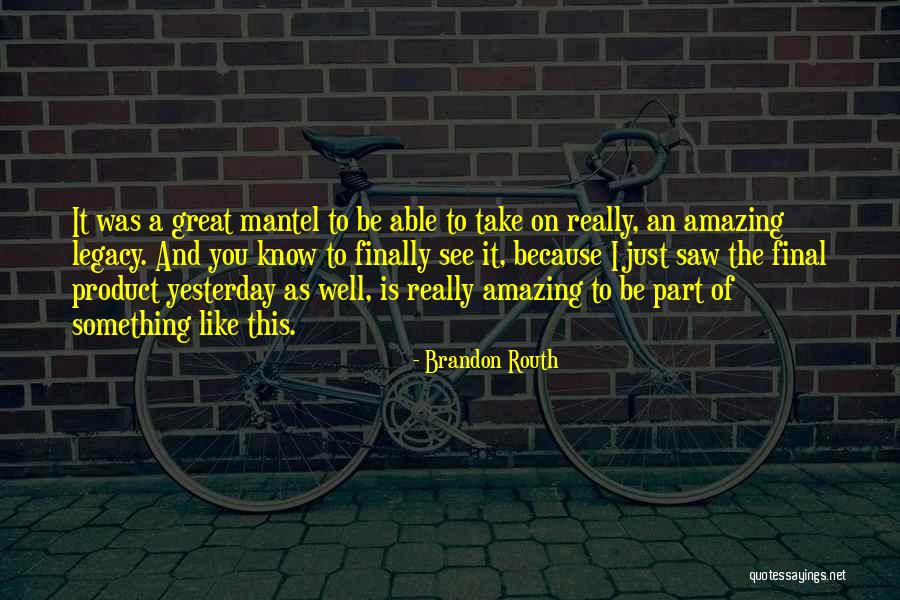 Terzaghis Bearing Quotes By Brandon Routh Terzaghis Bearing Quotes By Brandon Routh