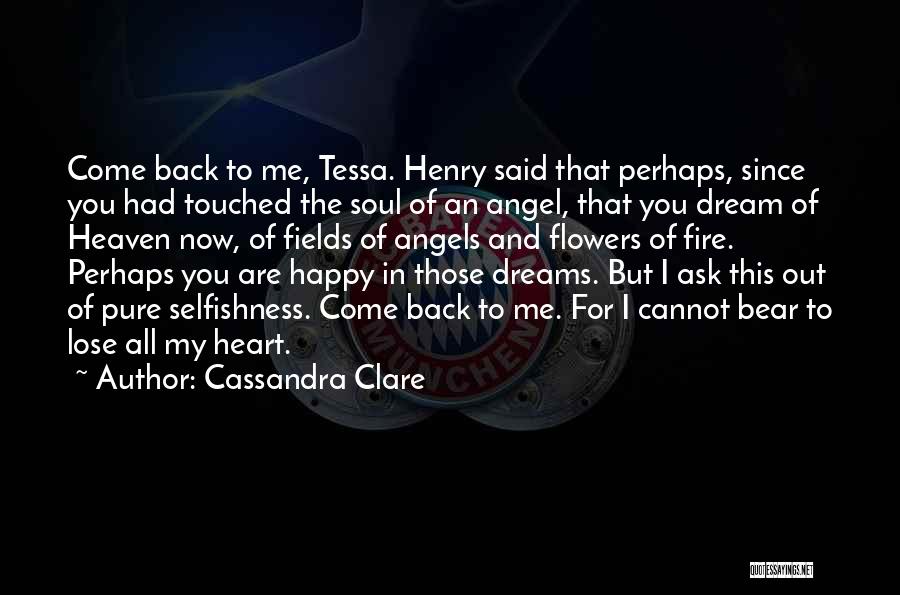 Tessa And Will Clockwork Princess Quotes By Cassandra Clare