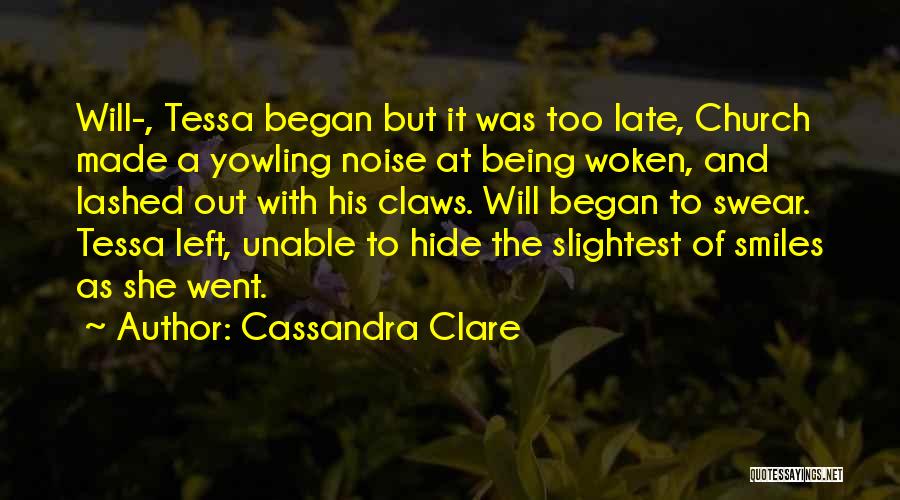 Tessa And Will Quotes By Cassandra Clare