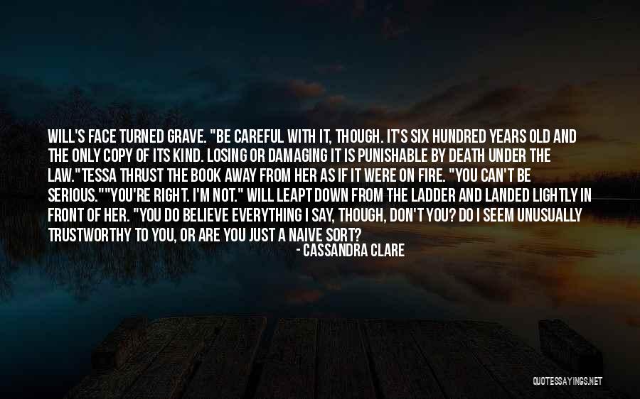 Tessa Book Quotes By Cassandra Clare Tessa Book Quotes By Cassandra Clare