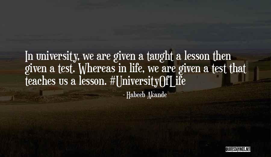 Test And Trials Quotes By Habeeb Akande Test And Trials Quotes By Habeeb Akande