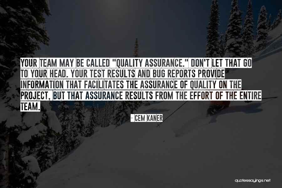 Test Called Quotes By Cem Kaner Test Called Quotes By Cem Kaner
