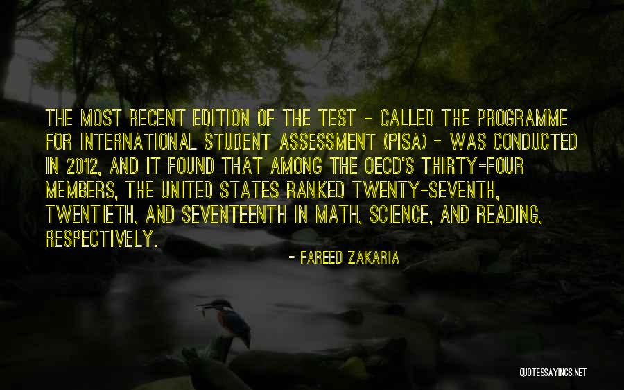 Test Called Quotes By Fareed Zakaria Test Called Quotes By Fareed Zakaria
