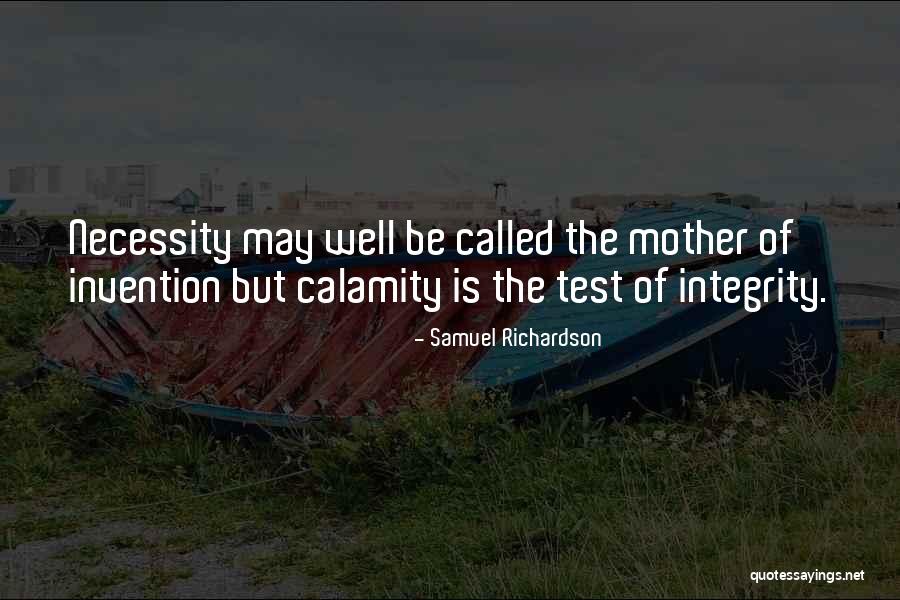 Test Called Quotes By Samuel Richardson Test Called Quotes By Samuel Richardson