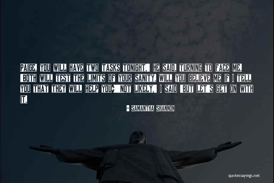 Test Limits Quotes By Samantha Shannon Test Limits Quotes By Samantha Shannon