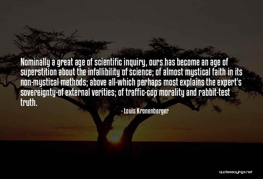Test Of Faith Quotes By Louis Kronenberger Test Of Faith Quotes By Louis Kronenberger