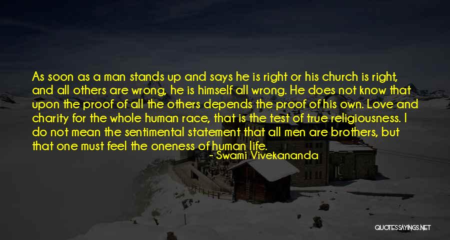 Test Of True Love Quotes By Swami Vivekananda Test Of True Love Quotes By Swami Vivekananda