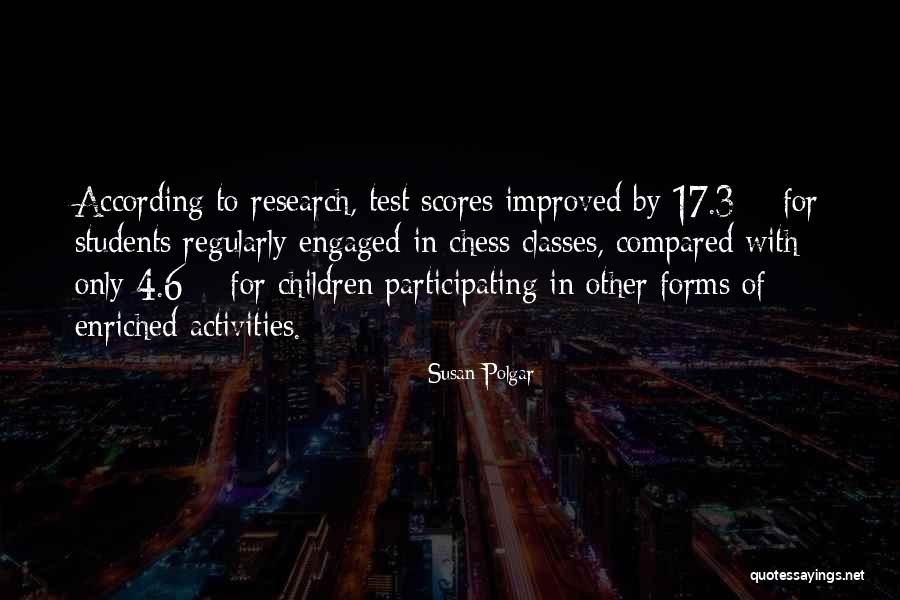 Test Scores Quotes By Susan Polgar Test Scores Quotes By Susan Polgar