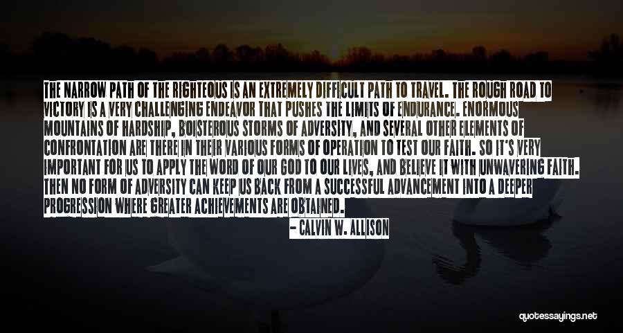 Test Your Limits Quotes By Calvin W. Allison