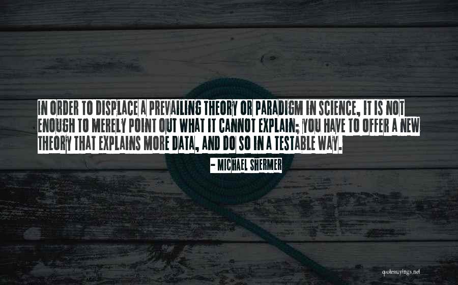 Testable Quotes By Michael Shermer Testable Quotes By Michael Shermer