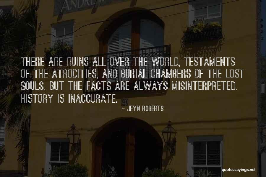 Testaments Quotes By Jeyn Roberts Testaments Quotes By Jeyn Roberts