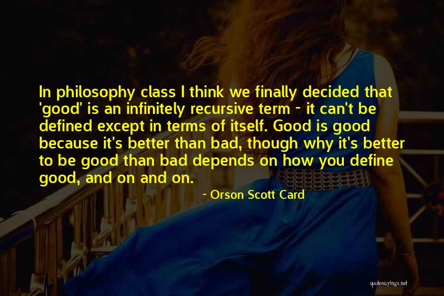 Testbed For Adjusting Quotes By Orson Scott Card Testbed For Adjusting Quotes By Orson Scott Card