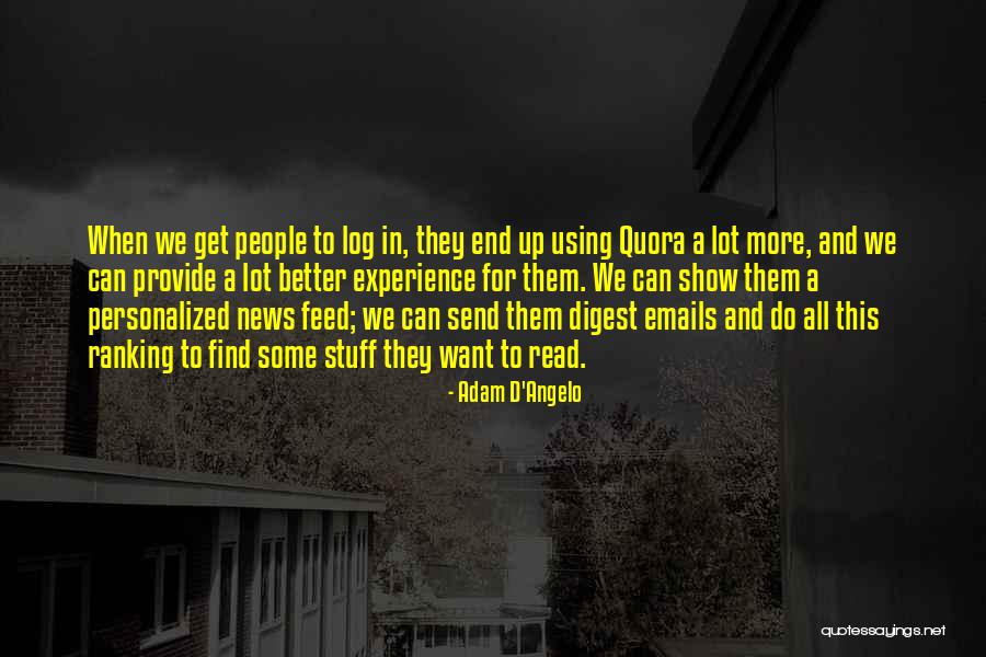 Testbed Synonym Quotes By Adam D'Angelo Testbed Synonym Quotes By Adam D'Angelo