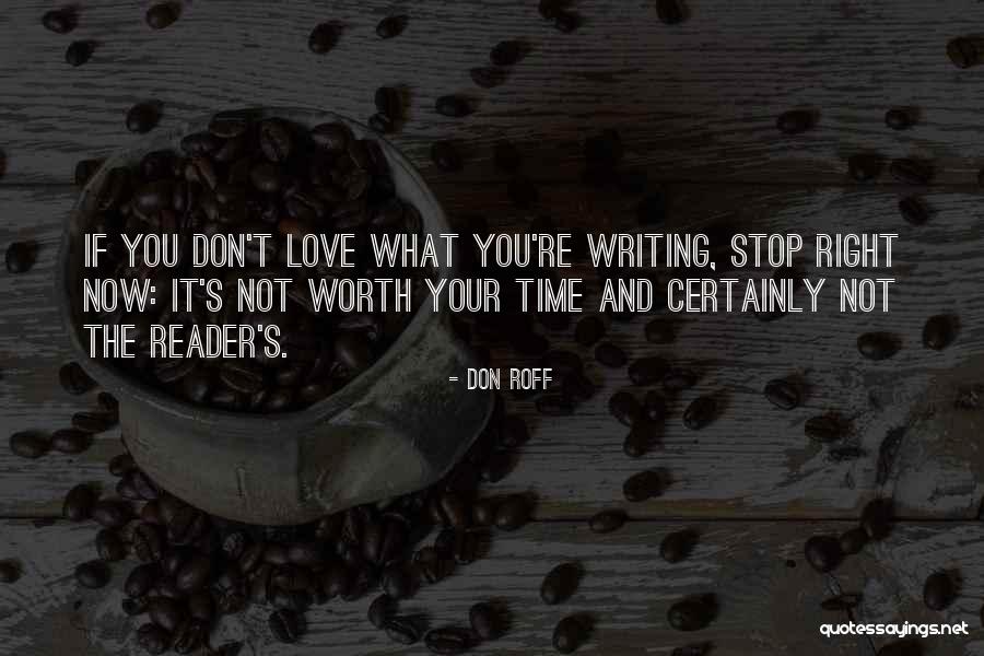 Testies Quotes By Don Roff Testies Quotes By Don Roff
