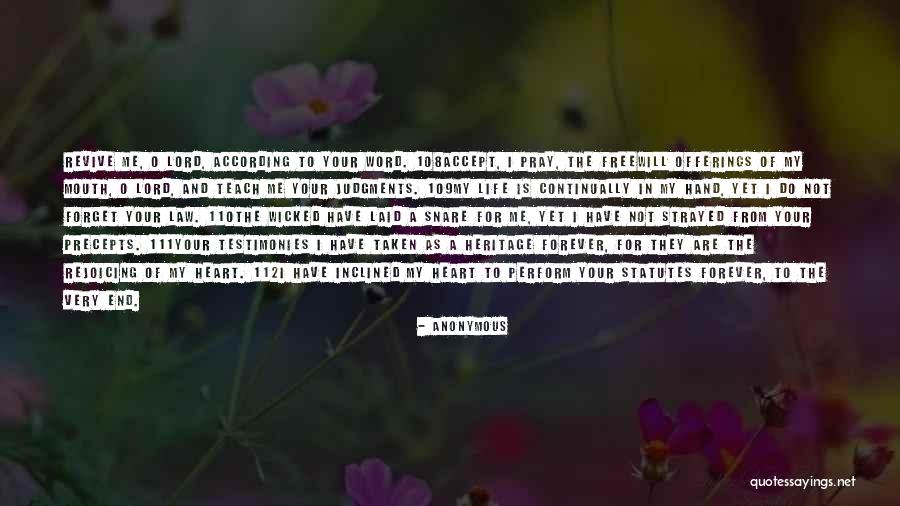 Testimonies Quotes By Anonymous Testimonies Quotes By Anonymous