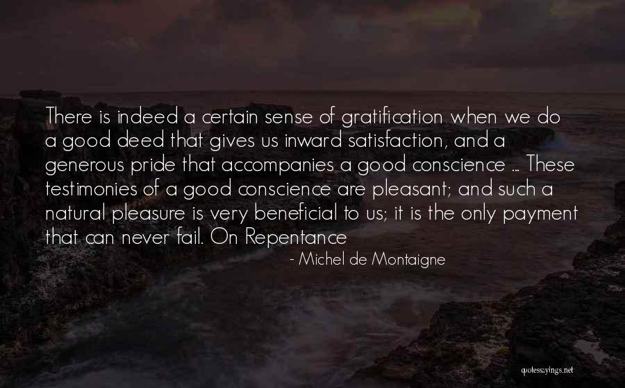 Testimonies Quotes By Michel De Montaigne Testimonies Quotes By Michel De Montaigne