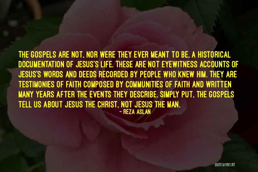 Testimonies Quotes By Reza Aslan Testimonies Quotes By Reza Aslan