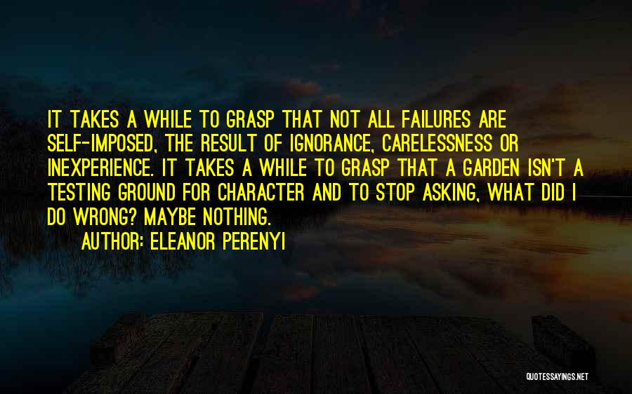 Testing Character Quotes By Eleanor Perenyi