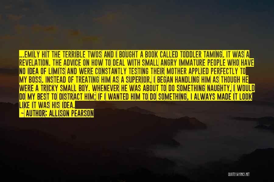 Testing Limits Quotes By Allison Pearson