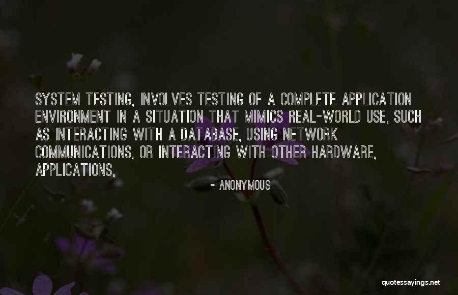 Testing Or Testing Quotes By Anonymous Testing Or Testing Quotes By Anonymous