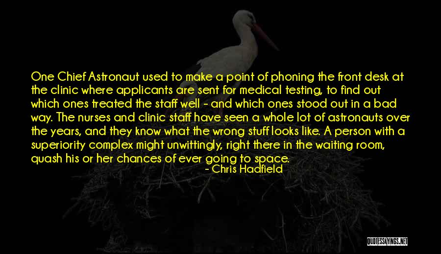 Testing Or Testing Quotes By Chris Hadfield Testing Or Testing Quotes By Chris Hadfield