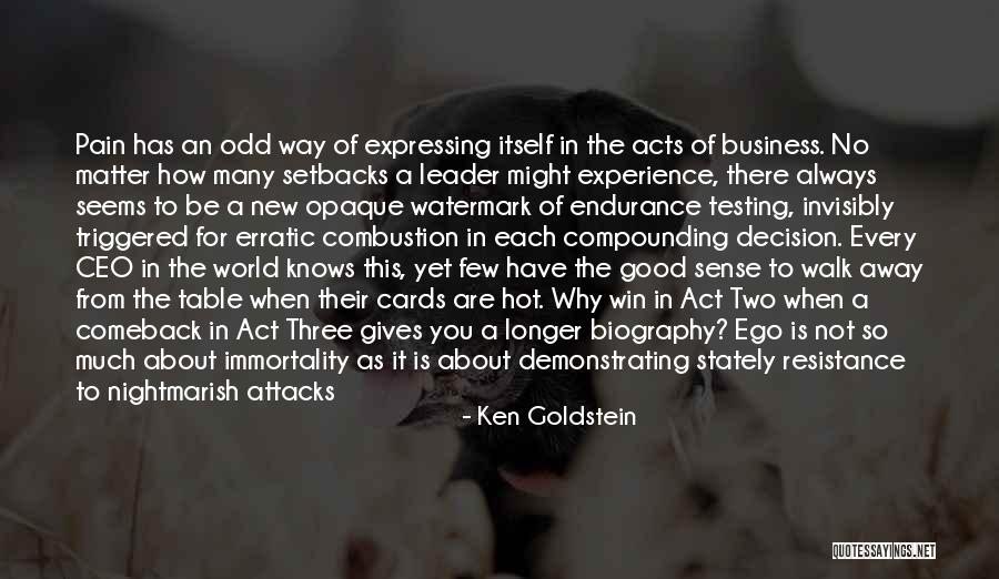 Testing Quotes By Ken Goldstein Testing Quotes By Ken Goldstein